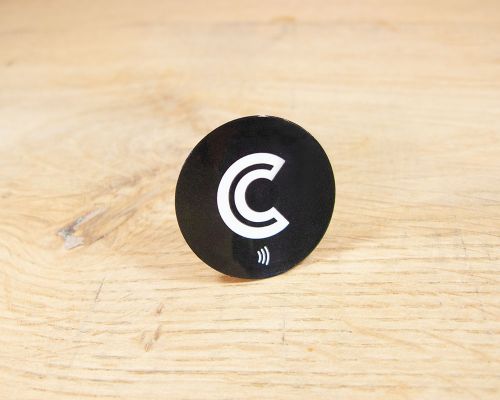 Photo fournisseur : Autocollant NFC